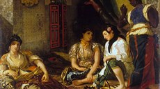 Eugene Delacroix - Alírské eny ve svém apartmá (1834)