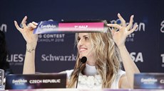 Gabriela Guníková postoupila do finále Eurosongu 2016.