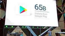 Google oznamuje již 65 miliard stažení z Google Play. Google oznamuje již 65 miliard stažení z Google Play.