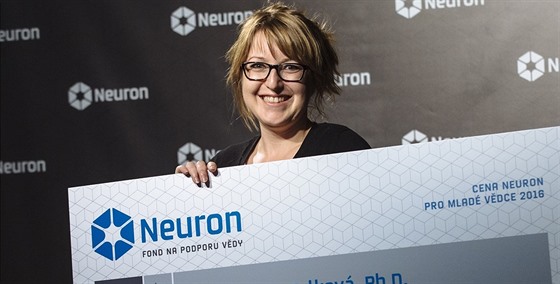 Helena Fulková, nositelka Ceny Neuron pro mladé vdce za rok 2016