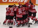Zlatá radost hokejist Kanady.