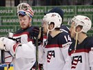 Zklamaní amerití hokejisté po prohraném duelu o bronz proti Rusku