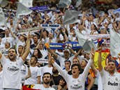 HALA MADRID! Fanouci blho baletu jet ped vypuknutm velkolepho finle...