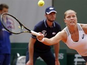 I TOHLE MM. Shelby Rogersov ve tetm kole Roland Garros.