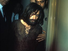 Charles Manson na snmku z roku 1971.