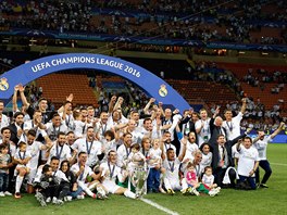 AMPIONI. Vítzové Ligy mistr 2015/2016, fotbalisté Realu Madrid