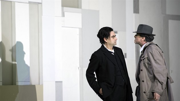 Rolando Villazn a Richard Croft v berlnsk inscenaci opery Juliette