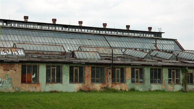 Pohled na objekt bval tatrovck slvrny, kde by mlo vzniknout nov technick muzeum.