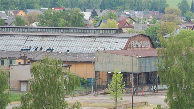 Pohled na objekt bval tatrovck slvrny, kde by mlo vzniknout nov technick muzeum.