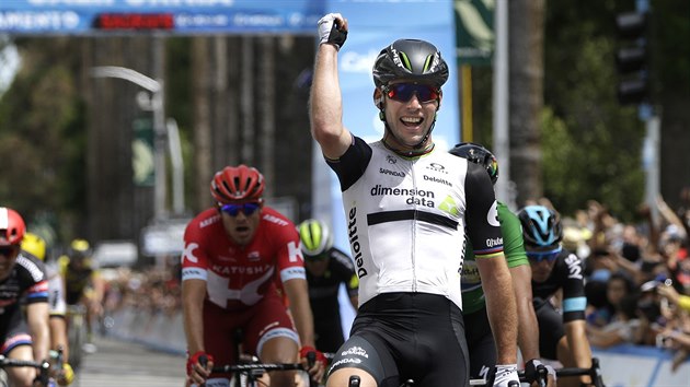 Mark Cavendish js po triumfu v posledn etap zvodu Kolem Kalifornie.