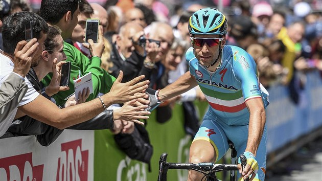 Vincenzo Nibali na letonm Giru.