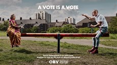 Za kampaní, která vzbudila rozruch v britských médiích, stojí organizace... Za kampaní, která vzbudila rozruch v britských médiích, stojí organizace...