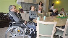 Součástí zařízení v Proseči je i takzvaná reminiscenční cesta, která má... Součástí zařízení v Proseči je i takzvaná reminiscenční cesta, která má...