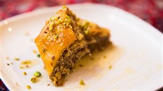 Afghánská baklava je typická pídavkem kardamonu