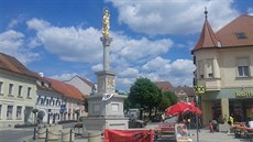 Centrum Pinkafeldu (21. května 2016). Centrum Pinkafeldu (21. května 2016).