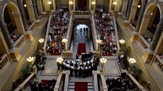 V nejvýznamnější části historické budovy Národního muzea se 18. května 1891... V nejvýznamnější části historické budovy Národního muzea se 18. května 1891...