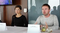 Oliver Dlouhý a Lucie Brešová ze společnosti Kiwi.com Oliver Dlouhý a Lucie Brešová ze společnosti Kiwi.com