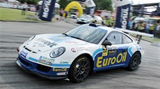 Václav Pech při Rallye Český Krumlov Václav Pech při Rallye Český Krumlov
