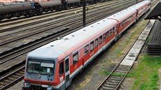 Dieslová jednotka, kterou od Deutsche Bahn koupila GW Train Regio.