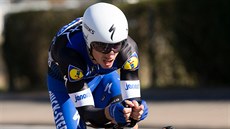 Julian Alaphilippe během časovky Julian Alaphilippe během časovky