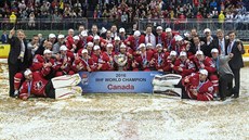 TO JSME MY, AMPIONI! Kanadtí hokejisté obhájili zlato.