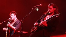 Z koncertu kapely Mumford & Sons (O2, arena, Praha, 20. kvtna 2016)