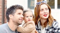 Eva Amurriová, její manel Kyle Martino a dcera Marlowe