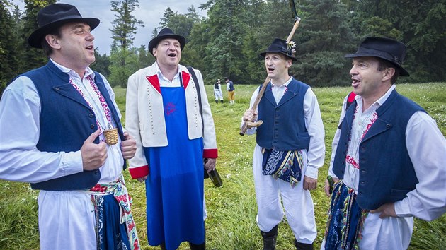 Písně kosecké v Buchlovicích.