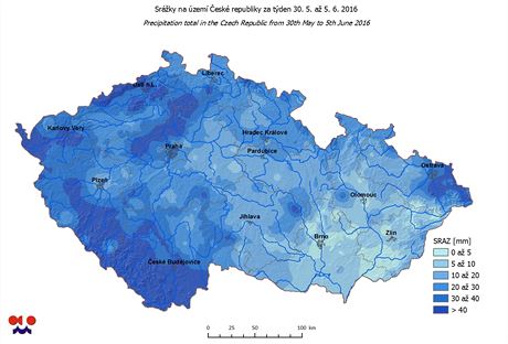 Srky na zem esk republiky v tdnu od 30. kvtna do 5. ervna.