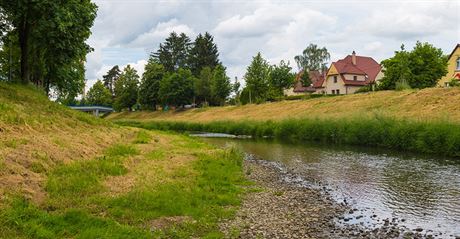 Pohled na eku Devnici ve Zlín nevstí nic dobrého. Prtok je u nyní velmi...