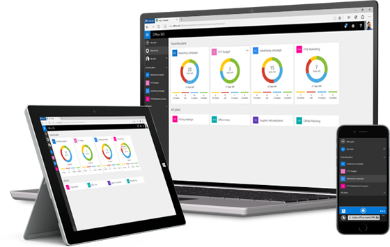 Nástroj pro ízení projekt MS Planner