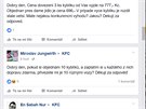 Zkaznci si na Facebooku dlaj legraci z KFC kvli tou, jak (ne)vysvtluje,...