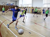 PUK VYMĚNILI ZA MÍČ. Hokejisté Budějovic si na soustředění zahráli i fotbal. Na... PUK VYMĚNILI ZA MÍČ. Hokejisté Budějovic si na soustředění zahráli i fotbal. Na...