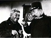 Jarka Pila a Jaroslav Marvan ve filmu Poslun hlsm (1957)