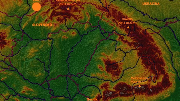 Mapa Viktoriny velk cesty. Zmapovat, m na n prola jej osobnost, je pro ni t잚 a zajmavj.