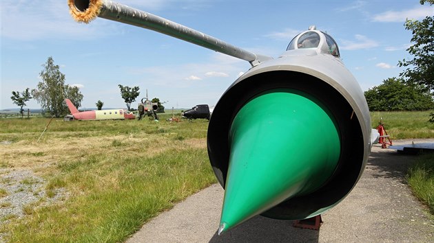 V arelu bval radarov hlsky u Konna na Tebska vznik uniktn muzeum letectv.