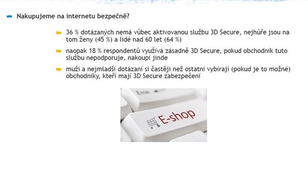 3D Secure znamen, e vm na mobiln telefon pijde autorizan SMS zprva.