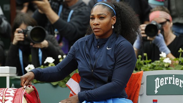Serena Williamsov ped finle Roland Garros.
