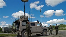Lovci duchů v akci. Speciální vozidlo MPRS na podvozku Iveco během cvičení... Lovci duchů v akci. Speciální vozidlo MPRS na podvozku Iveco během cvičení...