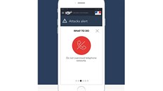 Mobilní aplikace SAIP varující ped hrozbou teroristického útoku