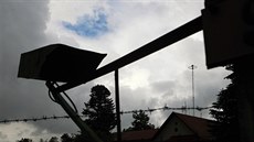Vysílač ve Znojemské ulici v Jihlavě. Vysílač ve Znojemské ulici v Jihlavě.