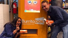Automat na pípravu a prodej mexického burrita - burritobox.