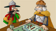 „Bratře Žižko, ale neplánuješ ten útok tak trochu naslepo?“ říká Alšík Škrpa,... „Bratře Žižko, ale neplánuješ ten útok tak trochu naslepo?“ říká Alšík Škrpa,...