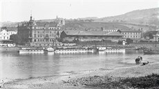 Ústí nad Labem kolem roku 1910.