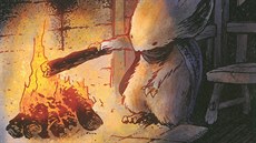 Ilustrace z komiksu Myší hlídka Ilustrace z komiksu Myší hlídka