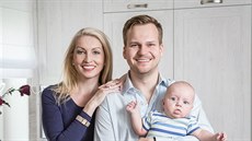 Ivona Selníková, Martin Chodúr a jejich syn Martin Ivona Selníková, Martin Chodúr a jejich syn Martin
