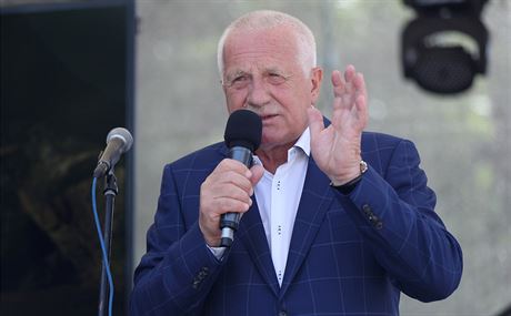 Exprezident Václav Klaus oslavil 75. narozeniny(19.6.2016)