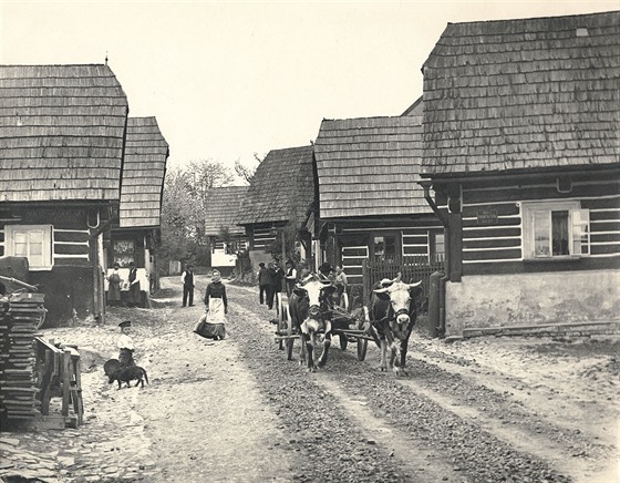 Zvdav ulika v Jilemnici v roce 1907