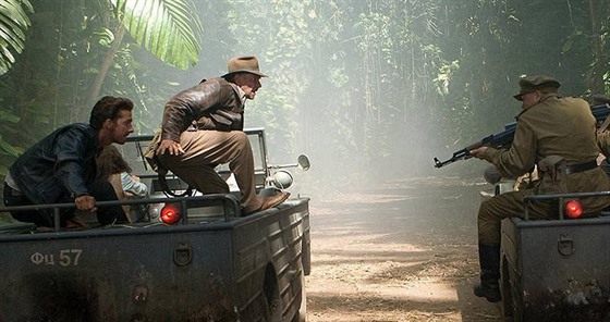 Z filmu Indiana Jones a Království kiálové lebky