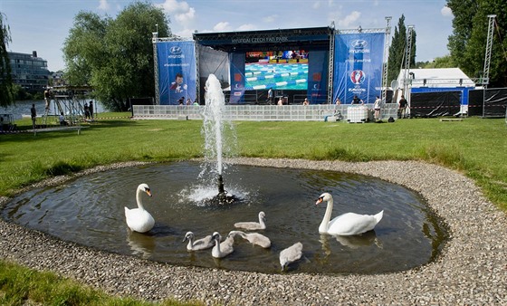 Hyundai Czech Fan Park v praských lutých lázních, který bude oficiální...